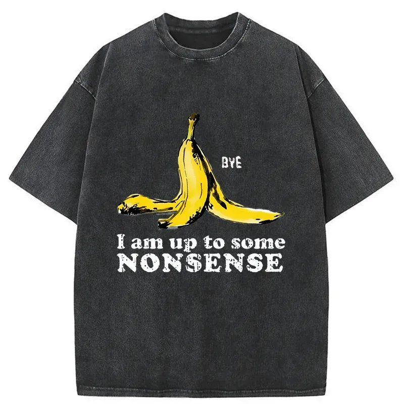 Japanese vintage washed t-shirt for daily wear