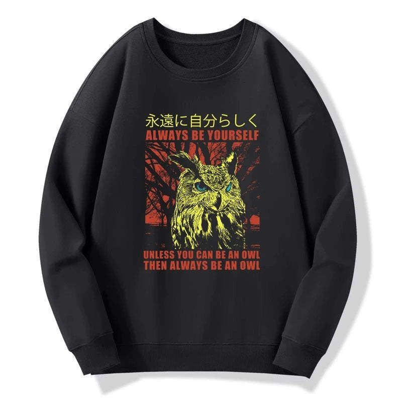 Kyoto-Lion Always Be Yourself Japanese Sweatshirt