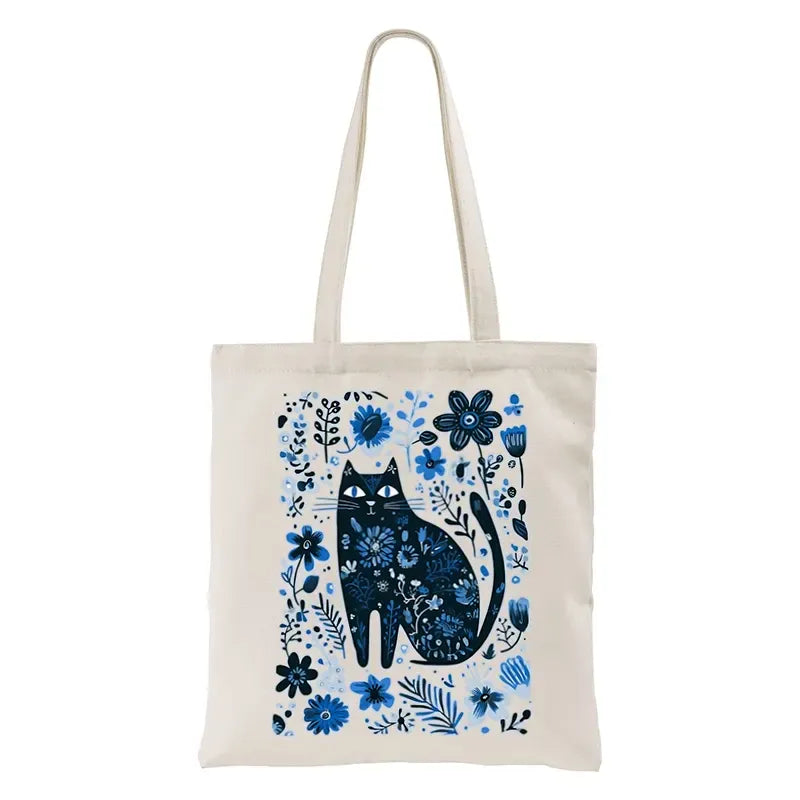 kyoto-lion unisex canvas tote bag for everyday use
