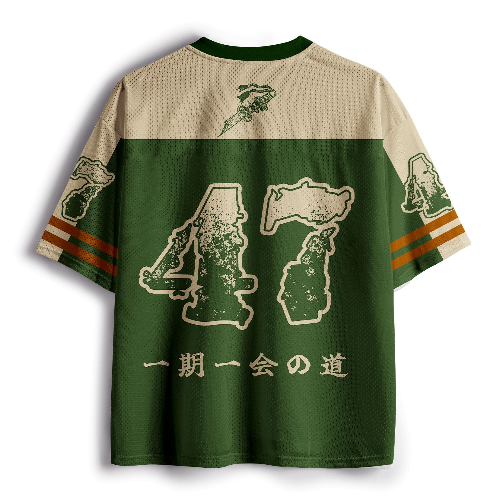 Funny Raccoon Samurai Mesh Jersey for Cosplay