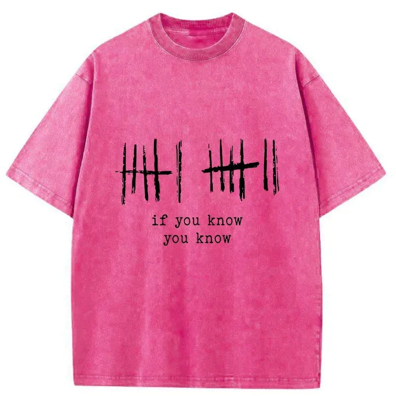 Kyoto-Lion If You Know You Know Washed T-Shirt