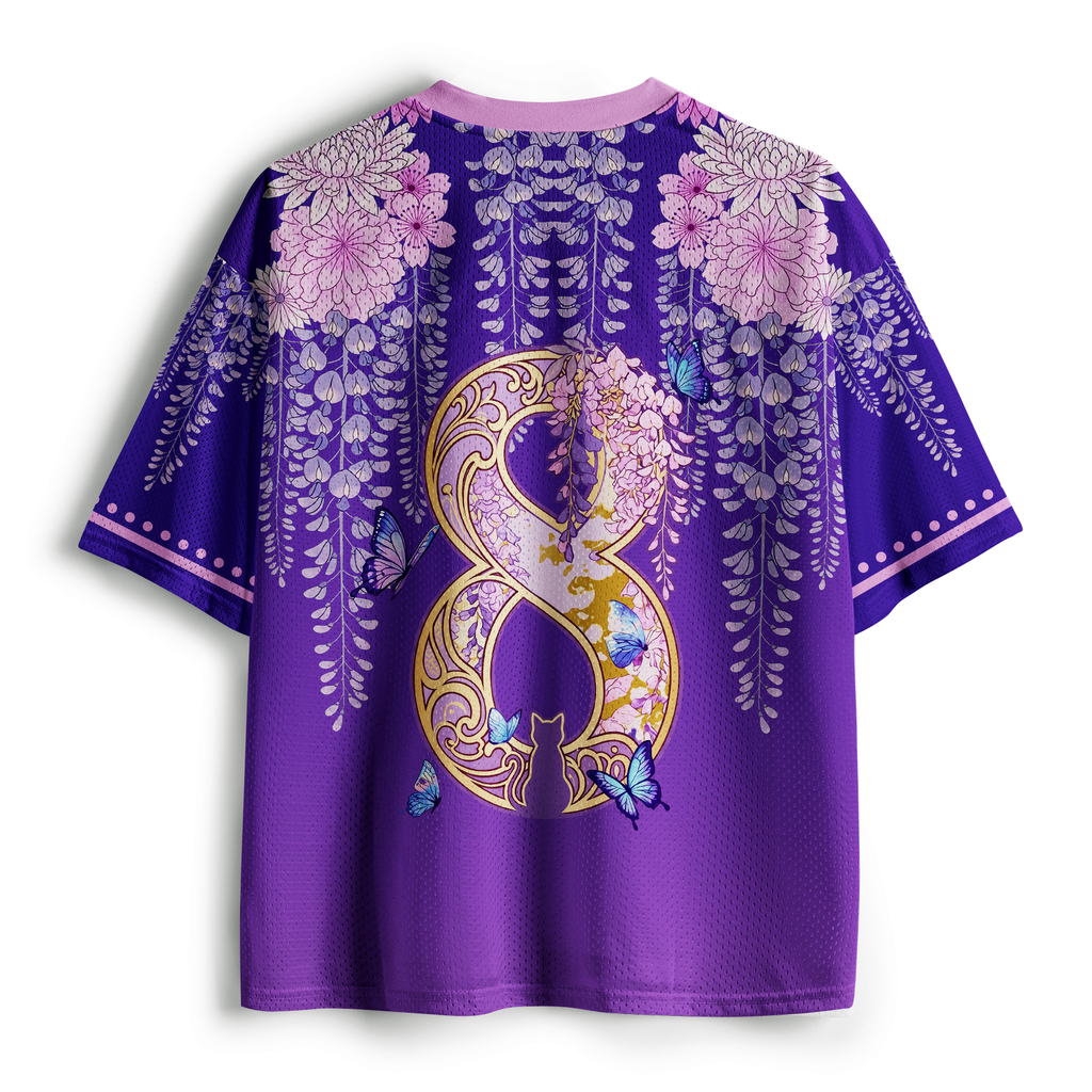 Cat Mesh Jersey for Daily Wear