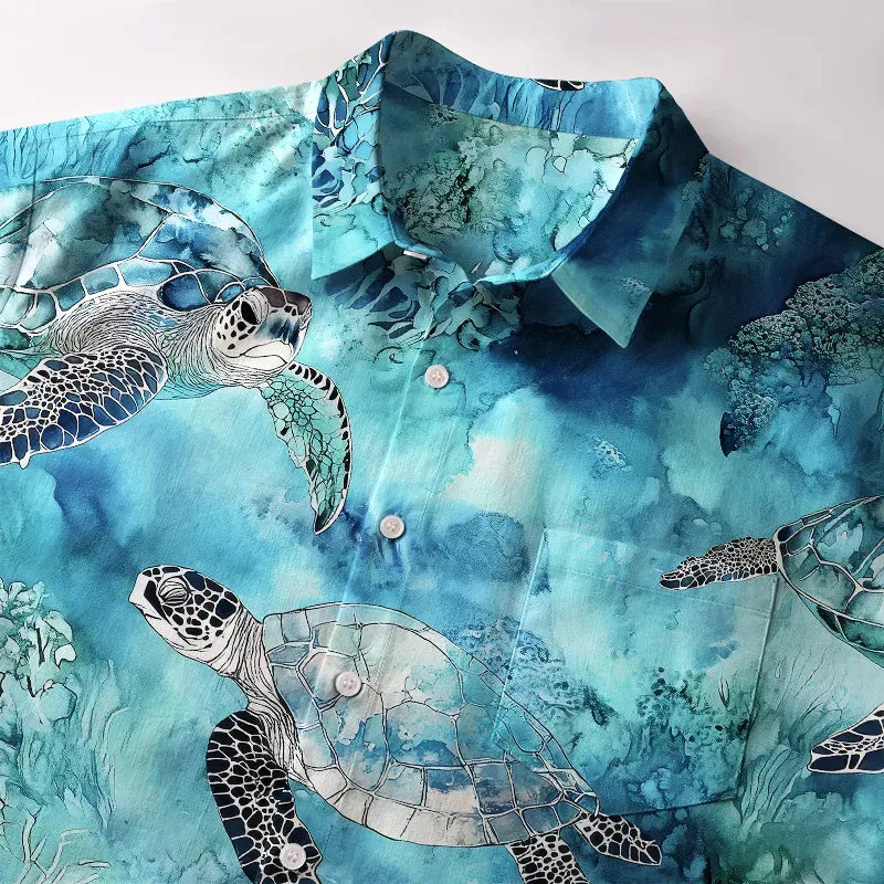 Vintage Oceanic Turtle Shirt on Sale