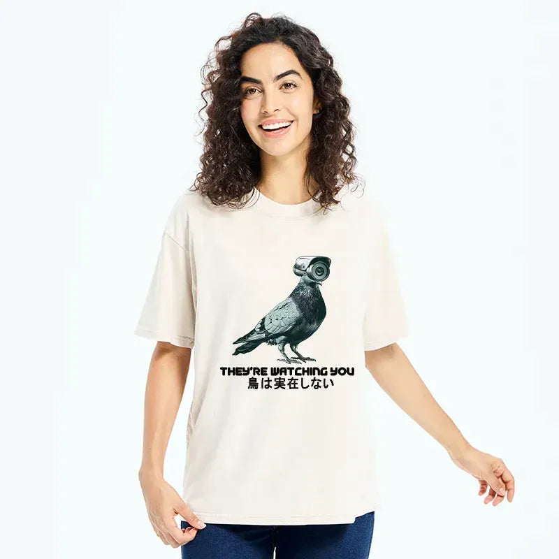 Kyoto-Lion unisex cotton t-shirt for summer