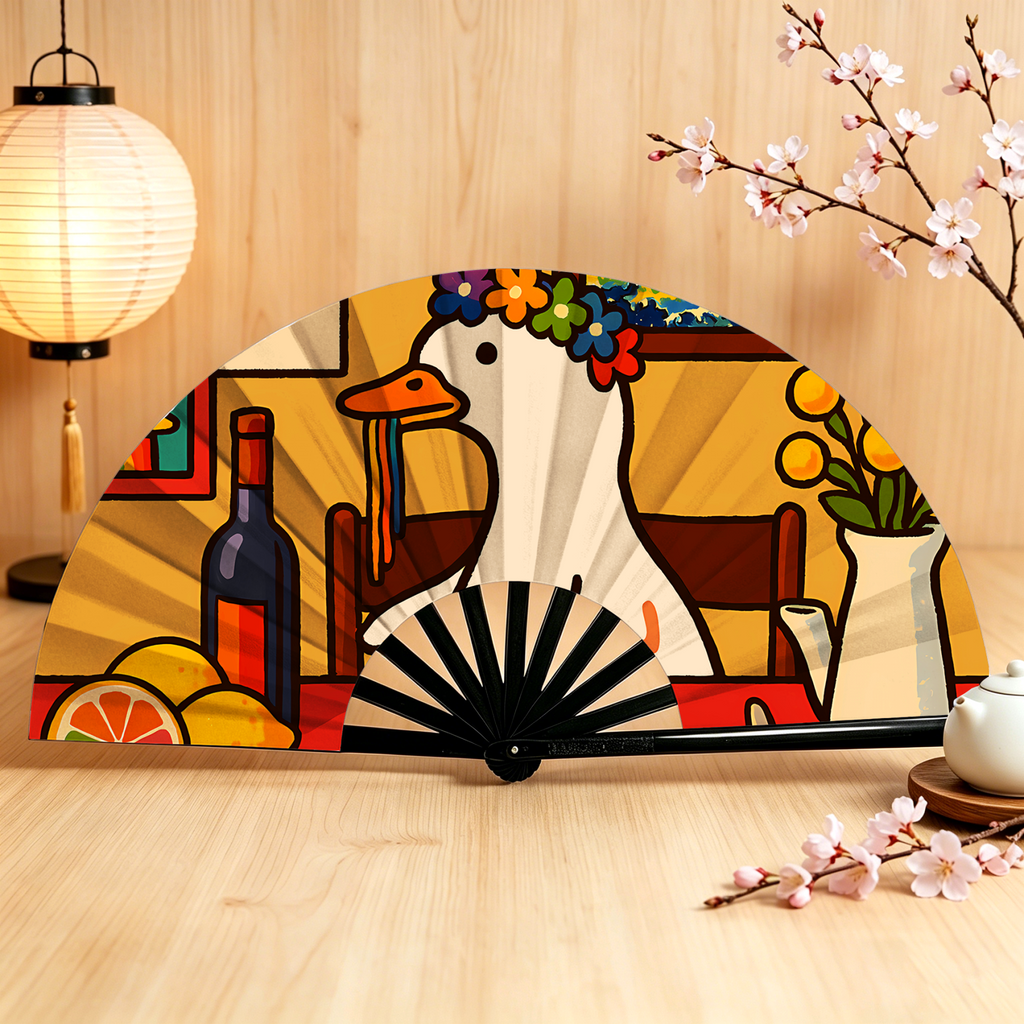 Japanese Style Hand Fan for Music Festival