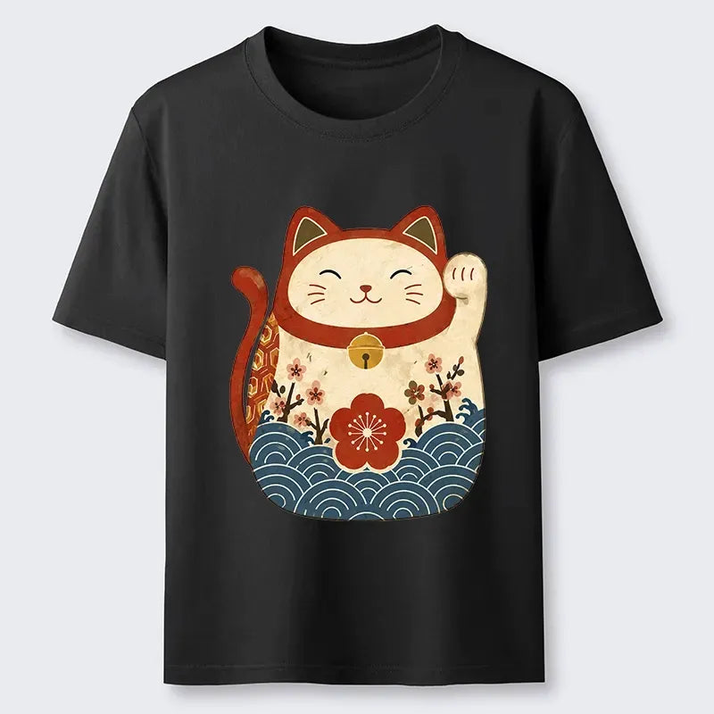 Vintage Ukiyo-e Floral Tee