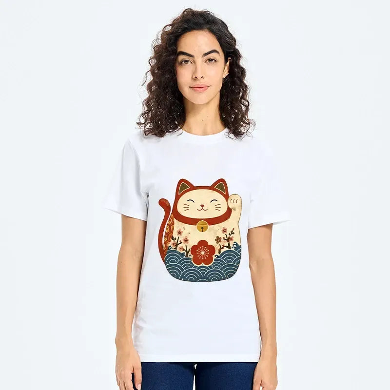 Vintage Ukiyo-e Floral Tee