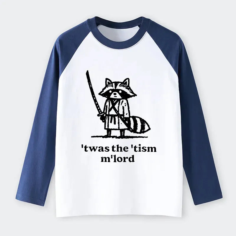 Samurai Raccoon Long Sleeve for Streetwear