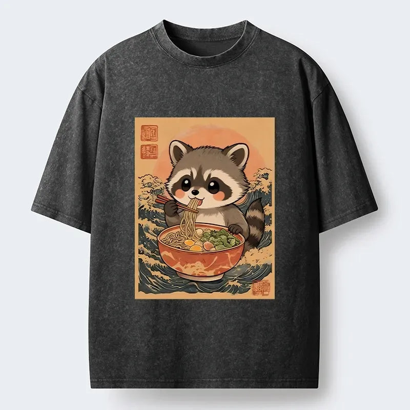 Japanese Wave Style T-Shirt for Vacation