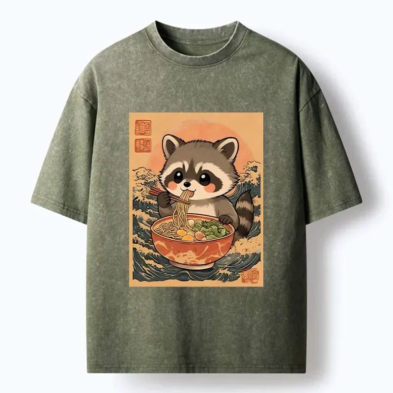 Washed Unisex Tee for Streetwear