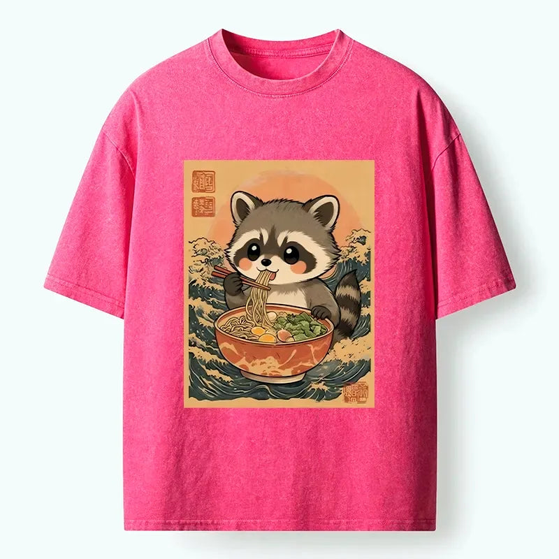 Japanese Wave Style T-Shirt for Vacation