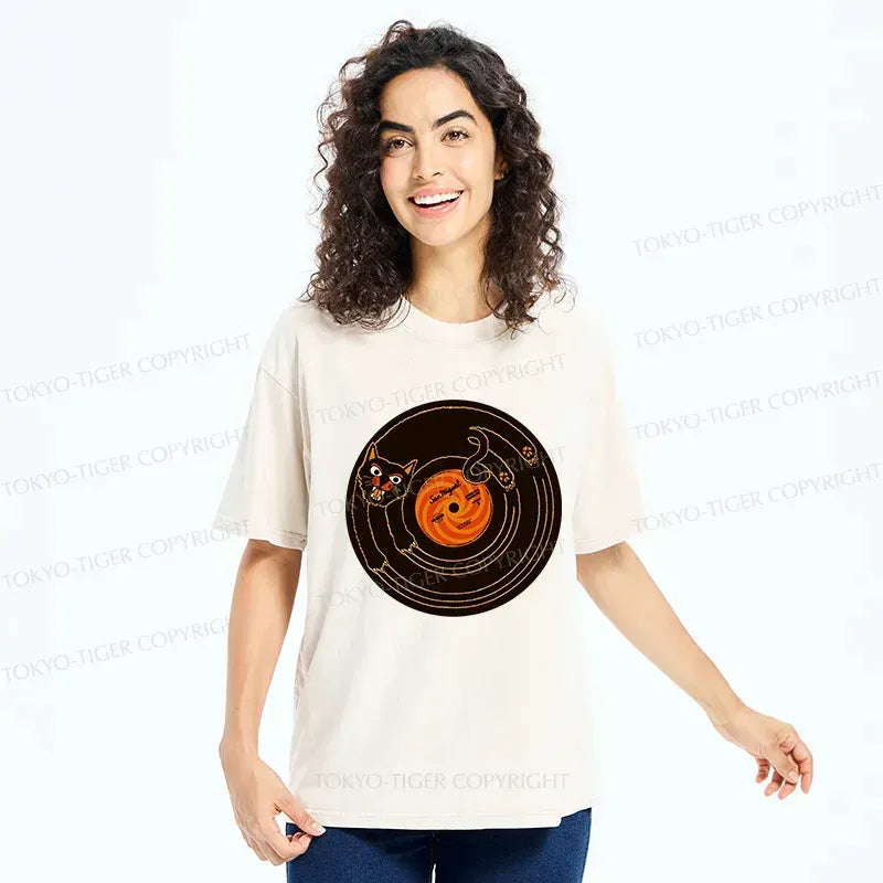 Vintage Washed T-Shirt for Daily Wear