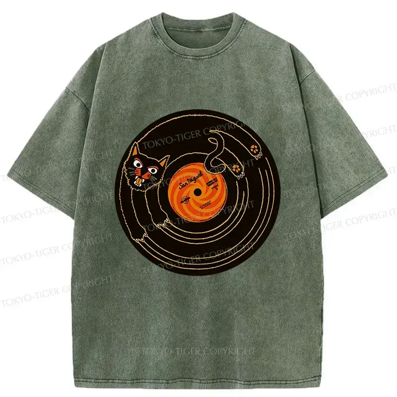 Vintage Washed T-Shirt for Daily Wear