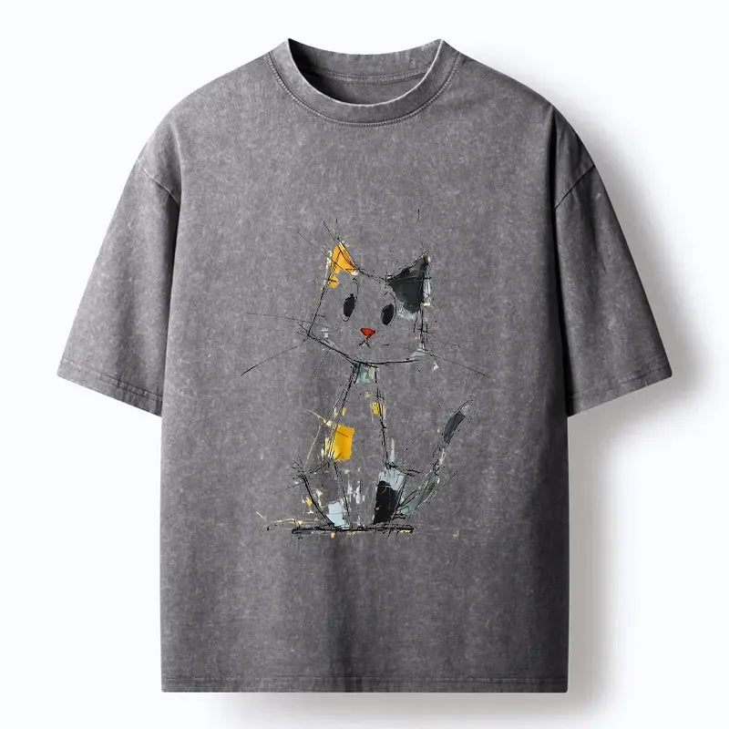 Vintage Kyoto Lion Cat Tee On Sale