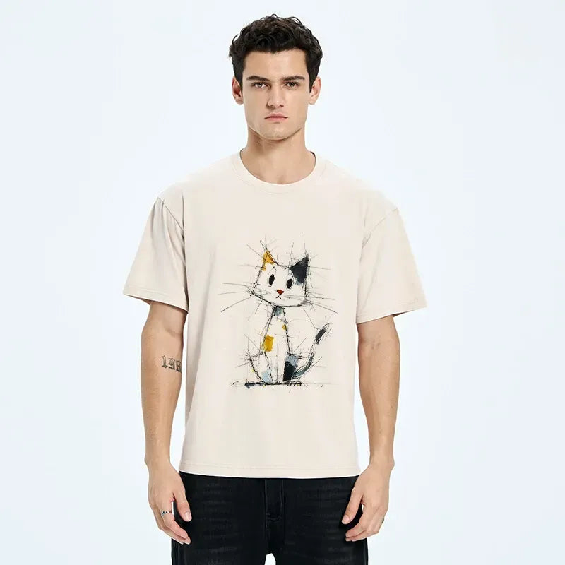 Vintage Kyoto Lion Cat Tee On Sale