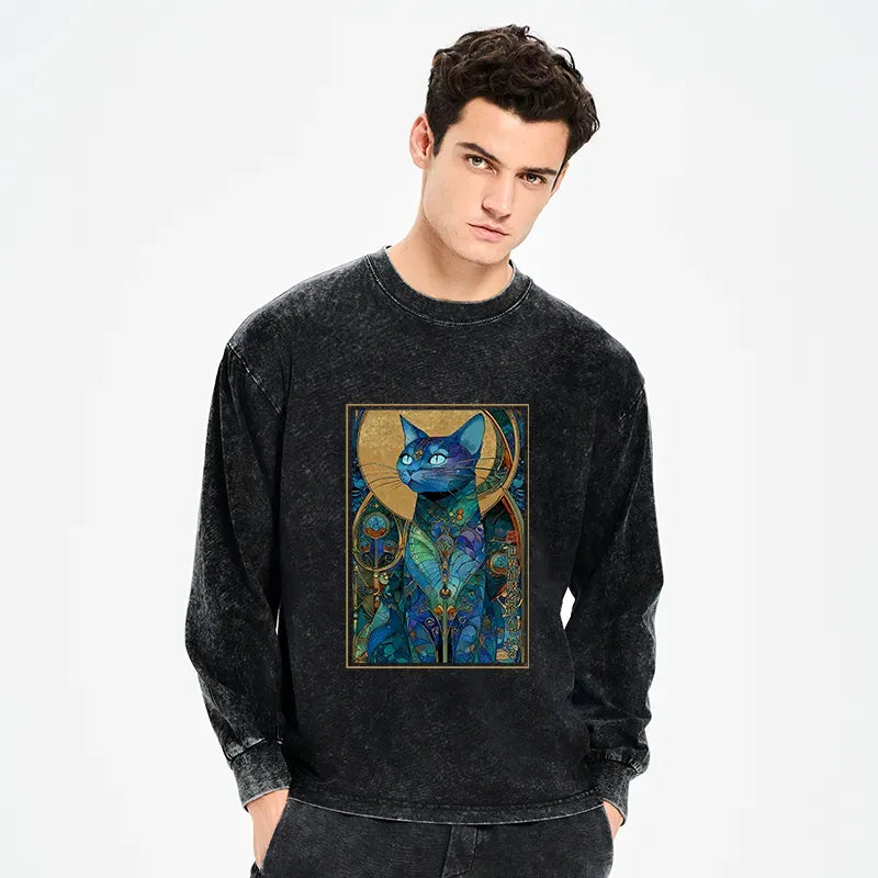 Japanese Cat Lover Long Sleeve T-Shirt