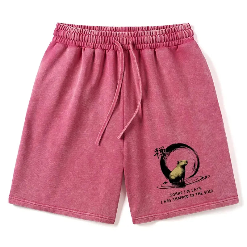 Unisex Washed Shorts for Weekend