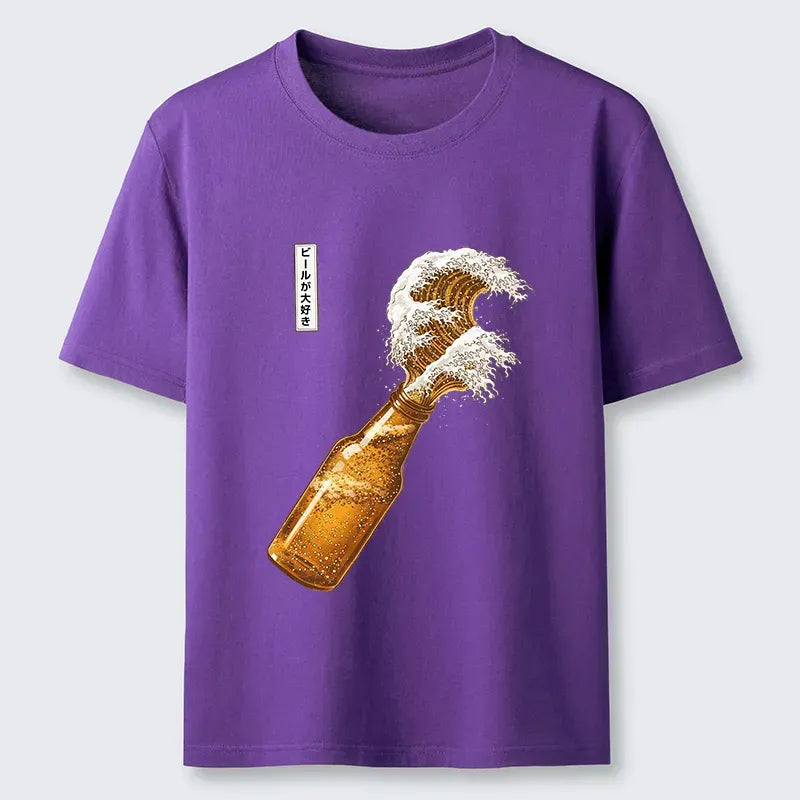 Kyoto-Lion Beer Wave Classic T-Shirt