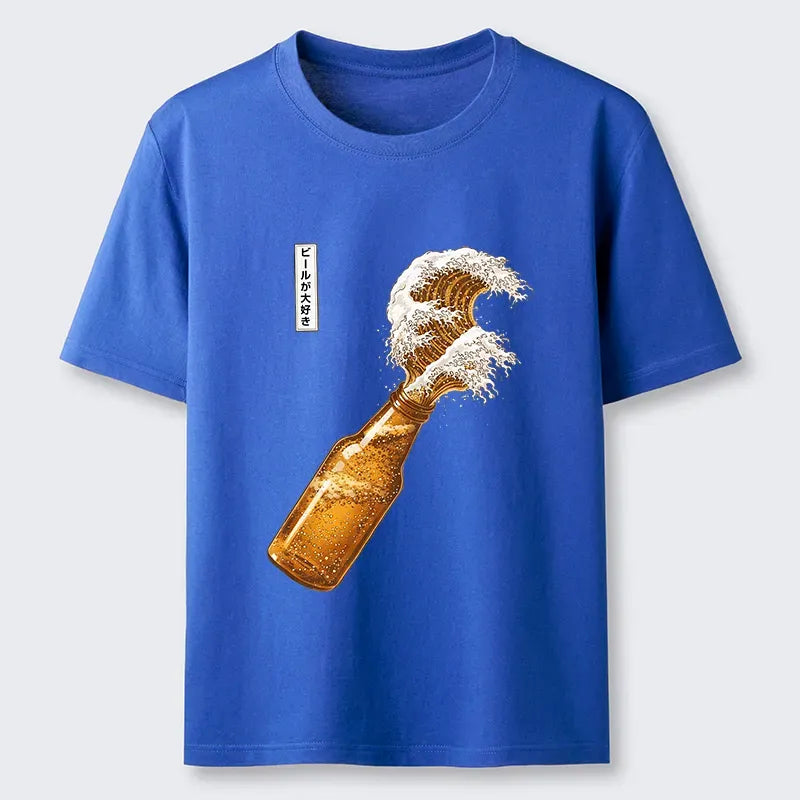 Japanese Vintage Classic T-Shirt for Summer