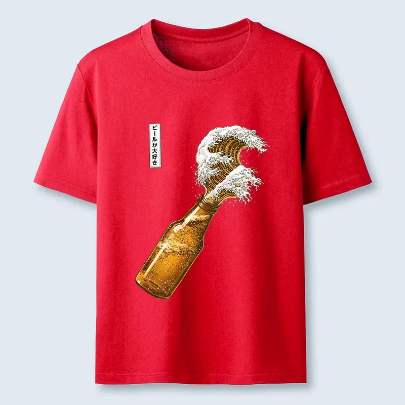 Kyoto-Lion Beer Wave Classic T-Shirt
