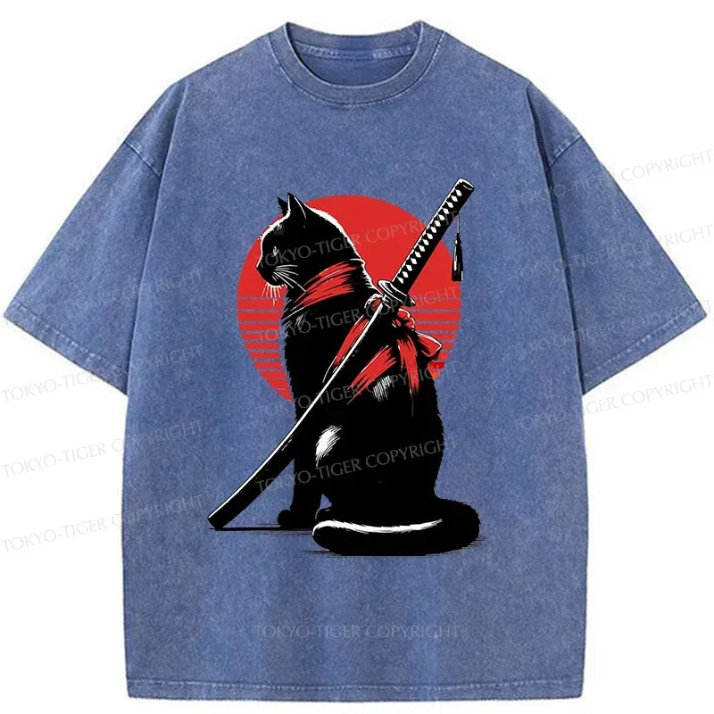 Vintage Japanese Cat Ninja Tee
