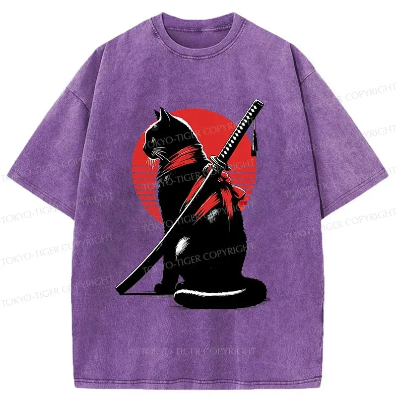 Vintage Japanese Cat Ninja Tee