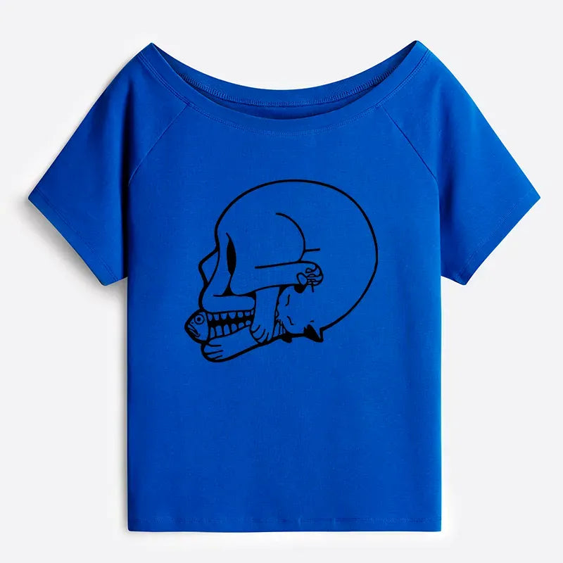 Funny Cat Japanese T-Shirt for Women