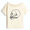 Cute Cat Eating Fish Shirt for Summer