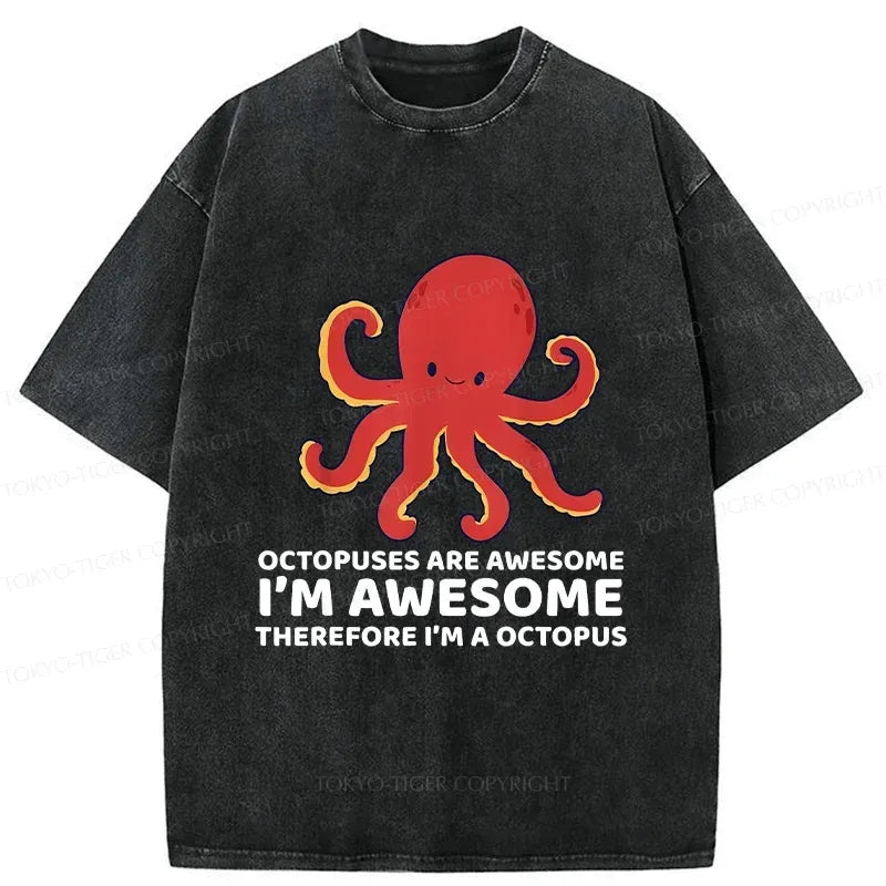 Handsome Octopus Japan T-Shirt Gift Idea