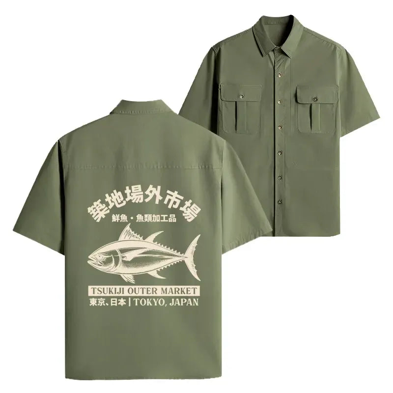 Japanese Work Shirt Trending Gift Idea