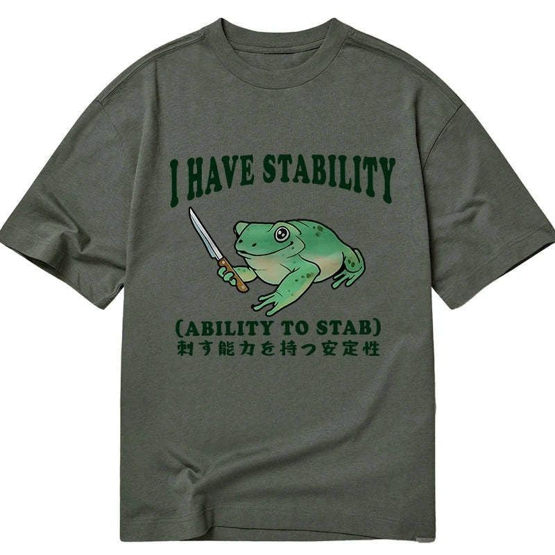 Kyoto-Lion Mentally Stable Assassin Frog Classic T-Shirt