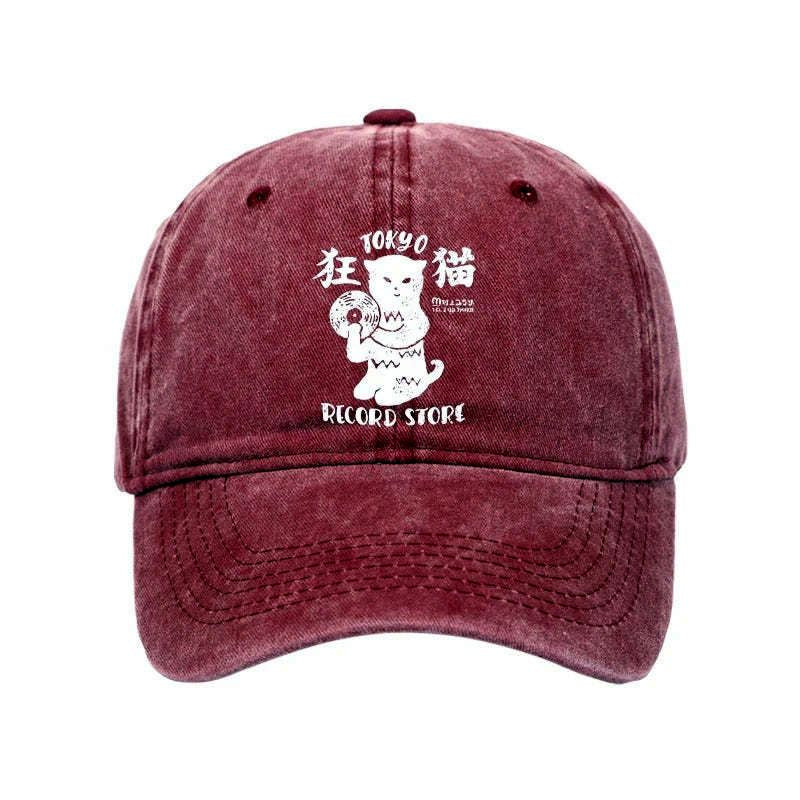 Unisex Washed Cap for Streetwear