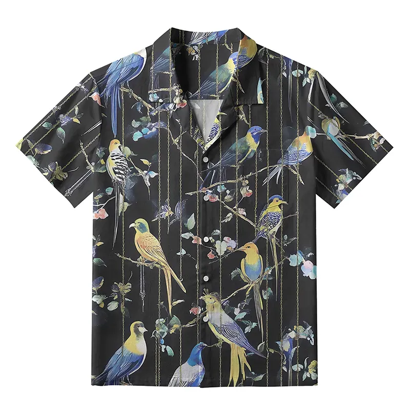 Premium cotton Hawaiian shirt for men