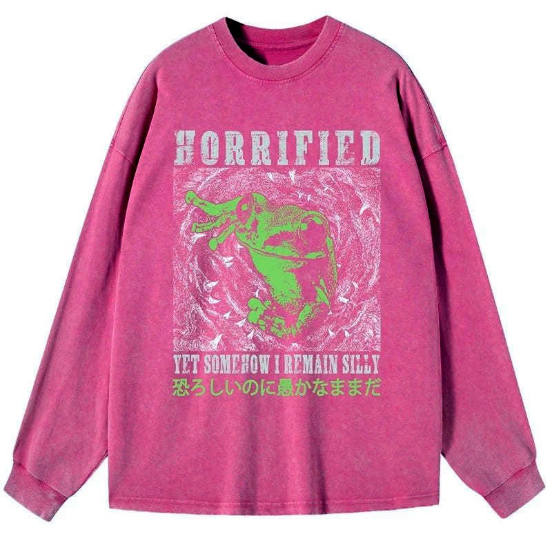 funny frog long sleeve tee gift idea