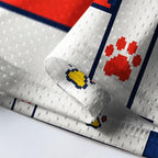 Kyoto-Lion Abstract Art Cat Funny Mesh Jersey
