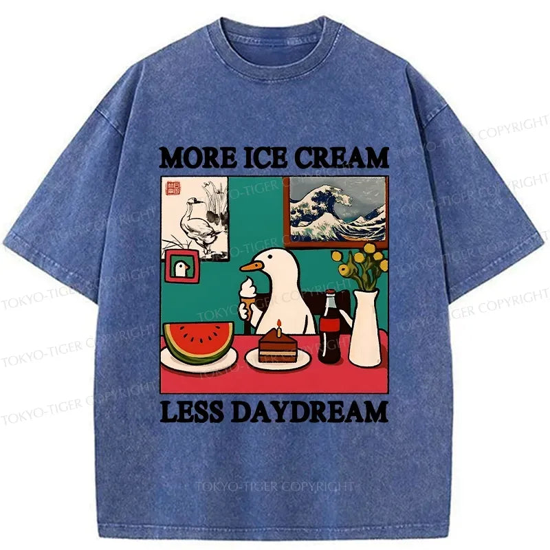 Japanese Kyoto Lion Washed T-Shirt