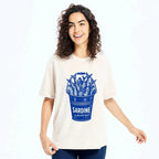 Kyoto-Lion Vintage Bucket Full Of Fresh Sardines Washed T-Shirt
