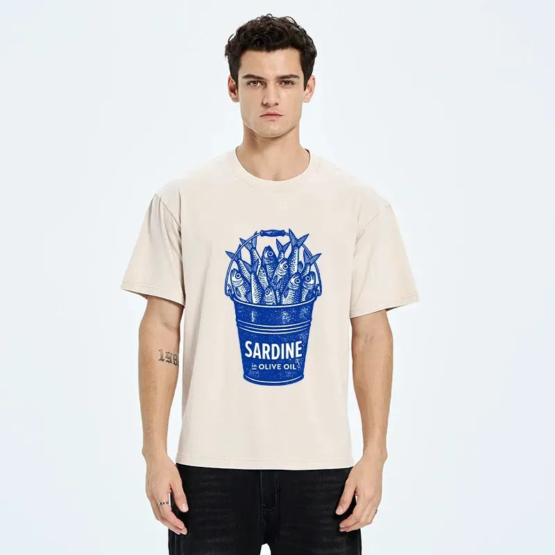Kyoto Lion Sardines Tee Summer