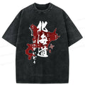 Kyoto lion retro tee streetwear for men