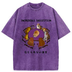 Kyoto-Lion Funny Incredible Suggestion Washed T-Shirt