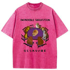 Kyoto-Lion Funny Incredible Suggestion Washed T-Shirt