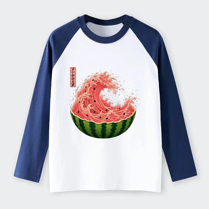 Watermelon Wave Shirt Gift for Him