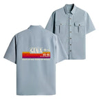 Japanese Retro Work Shirt for Daily Wear