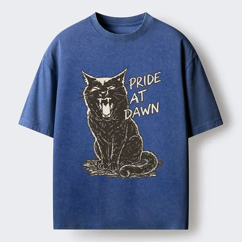 Japanese Vintage Style Cat T-Shirt