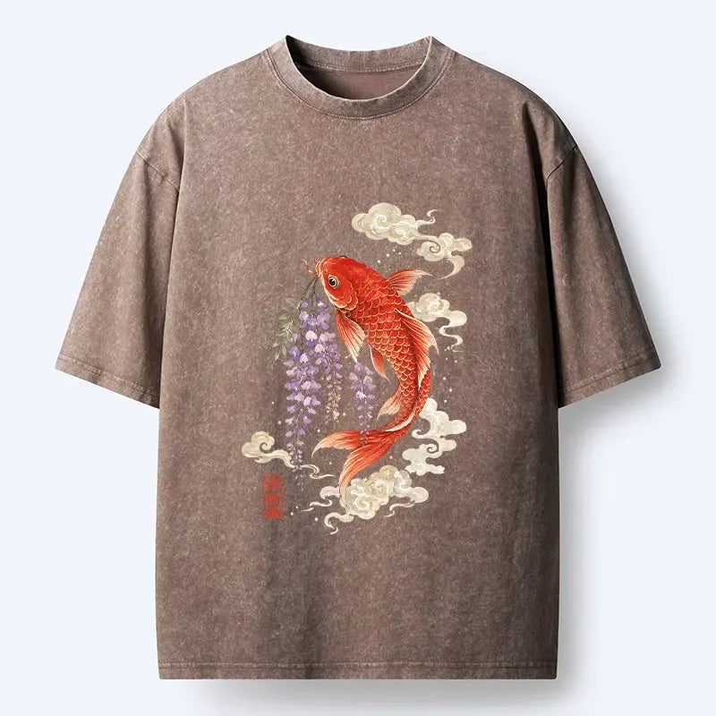 Washed Cotton T-Shirt for Daily Wear