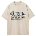 Kyoto-Lion Raccoon Courting Washed T-Shirt