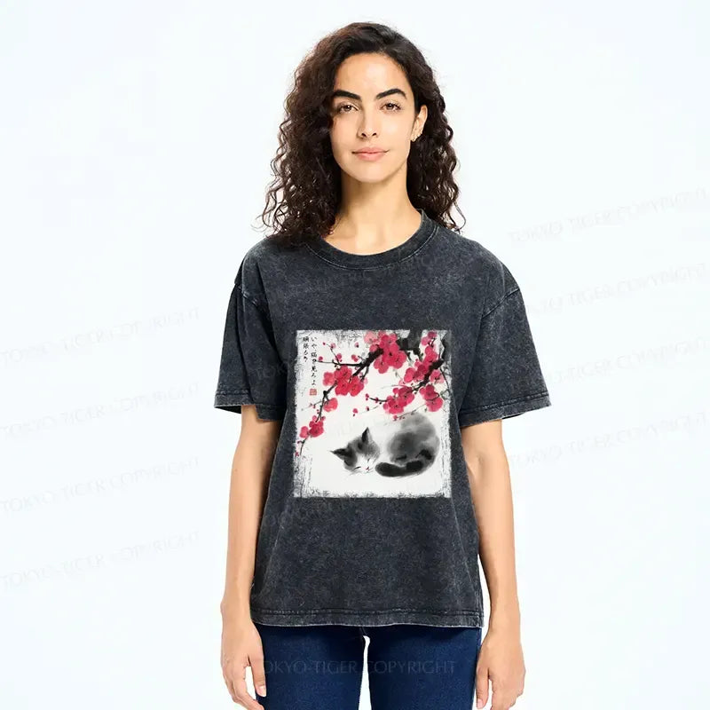 Ukiyo-e Cat T-Shirt Gift Idea