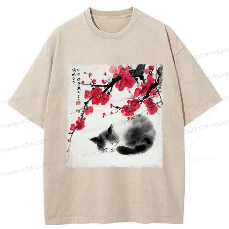 Ukiyo-e Cat T-Shirt Gift Idea