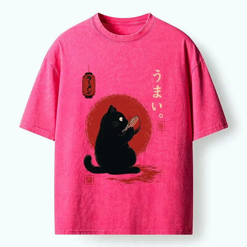 Trending Japanese Cat T-Shirt for Summer