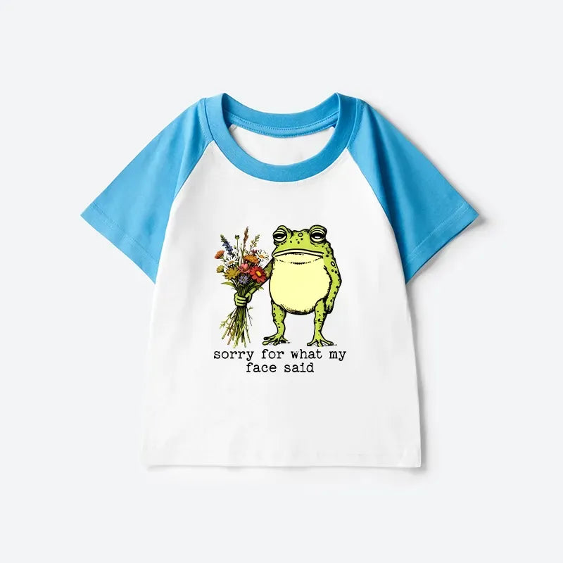 Funny Frog Sorry Mode T-shirt